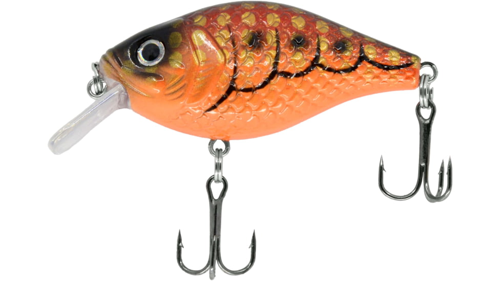 CHUBBS Square Bill, 2in, 5/16oz, #6 Hook, Spotted Craw, Y122-069