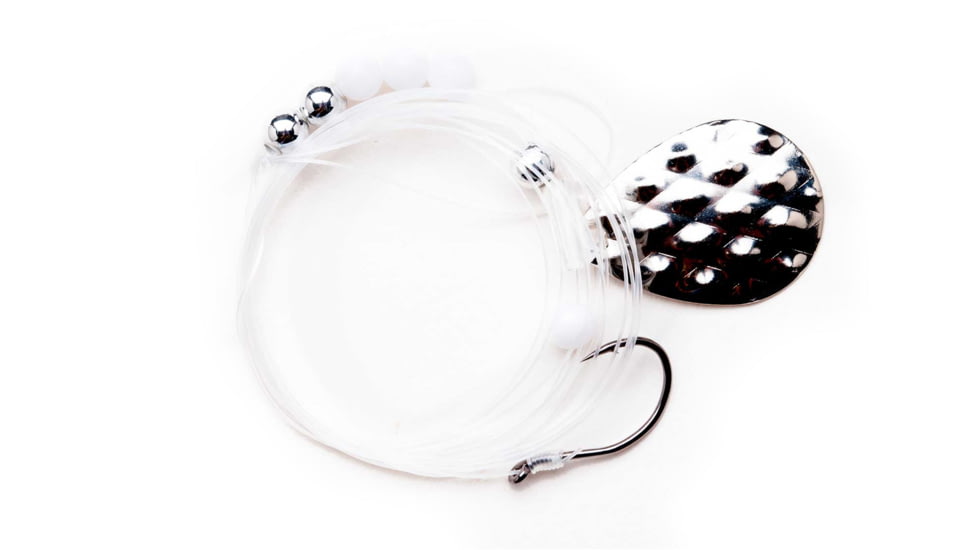 CHUBBS Walleye Rig, 2 Hooks, 60in Length, Hammered Nickel, YSC3D-HN