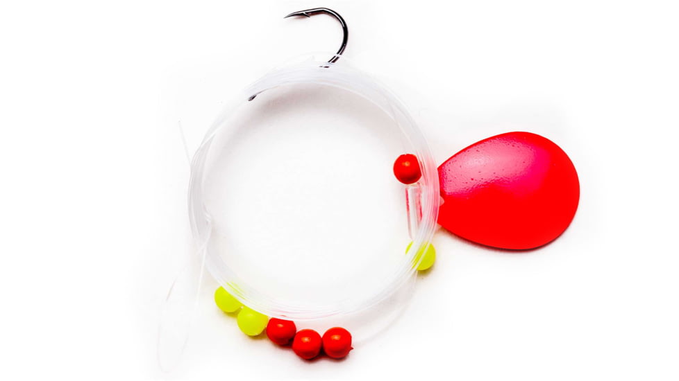 CHUBBS Walleye Rig, 2 Hooks, 60in Length, Pink, YSC3D-51