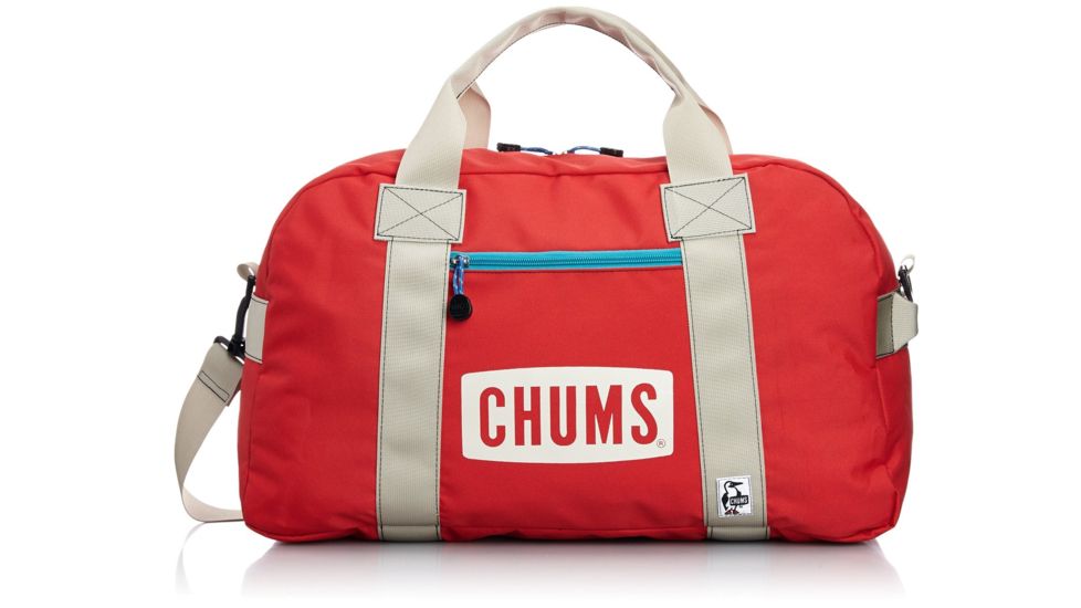 Chums Eco Logo Boston Bag-Hibiscus Red
