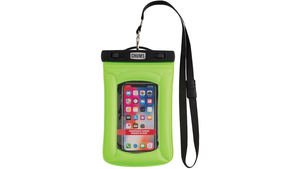 Chums Floating Phone Protector, Green, 54413611