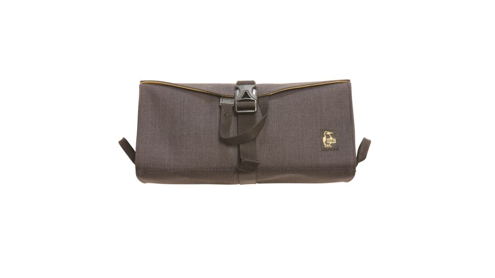 Chums Hex Roll-Up Accessory Case, Black 4011662