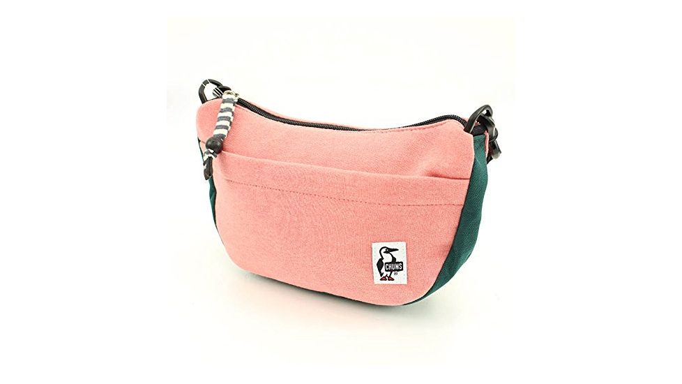 Chums Mini Banana Shoulder Sweat Nylon-Heather Coral/Ivy