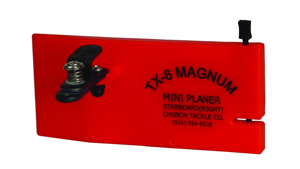 Church Tackle Co. TX6 Magnum Mini Planer Board Starboard/Right, 30502