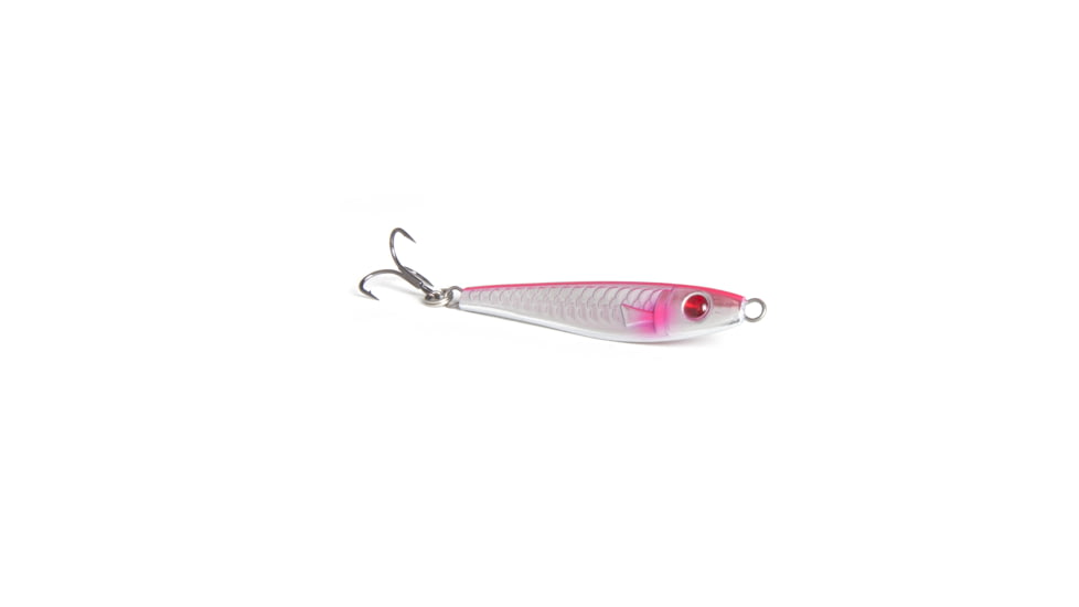 Clarkspoon Chrome Jig, Chrome/Pink, 5/8oz, CJ58-CRM/PNK