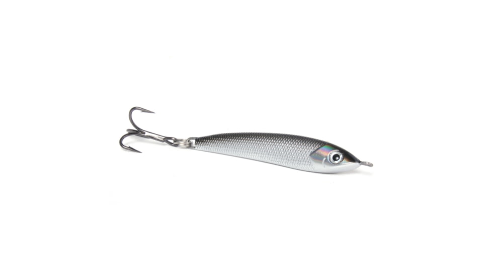 Clarkspoon Minnow Jig,, Black/Silver, 1.5oz, MJ15-BLK/SIL