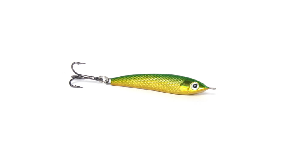 Clarkspoon Minnow Jig,, Green/Chartreuse, 1.5oz, MJ15-GRN/CHT