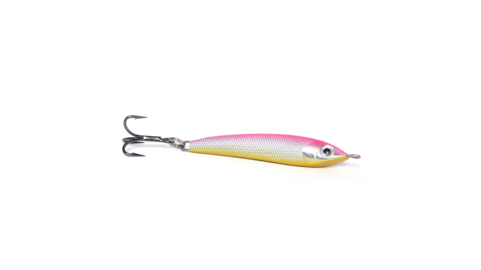 Clarkspoon Minnow Jig,, Pink/Silver/Chartreuse, 1.5oz, MJ15-PNK/SIL/CHT
