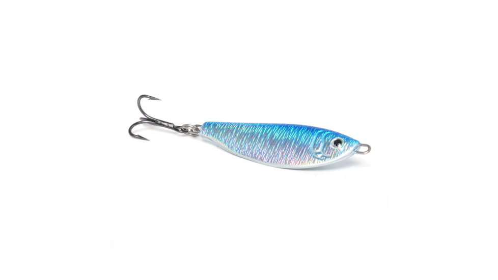 Clarkspoon Pogie Jig, Blue/Silver, 1.5oz, PJ15-BLU/SIL