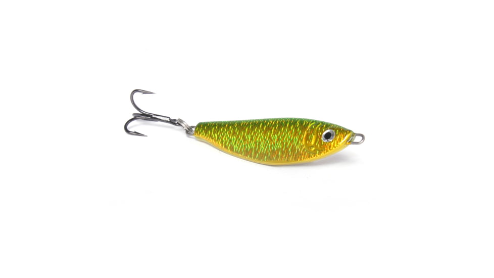 Clarkspoon Pogie Jig, Green/Chartreuse, 1oz, PJ1-GRN/CHT