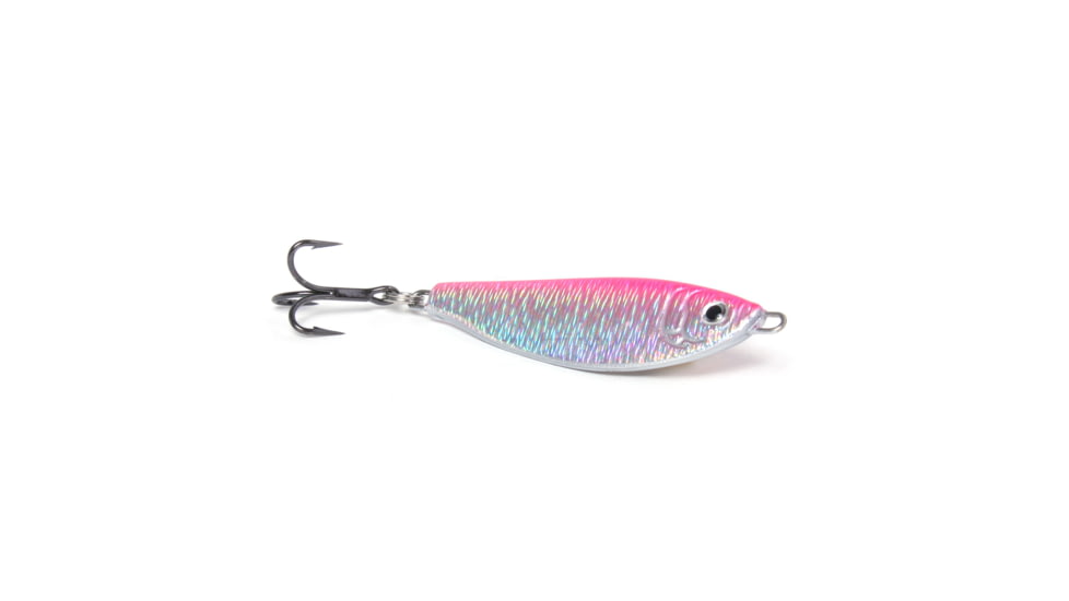 Clarkspoon Pogie Jig, Pink/Silver, 3/4oz, PJ34-PNK/SIL