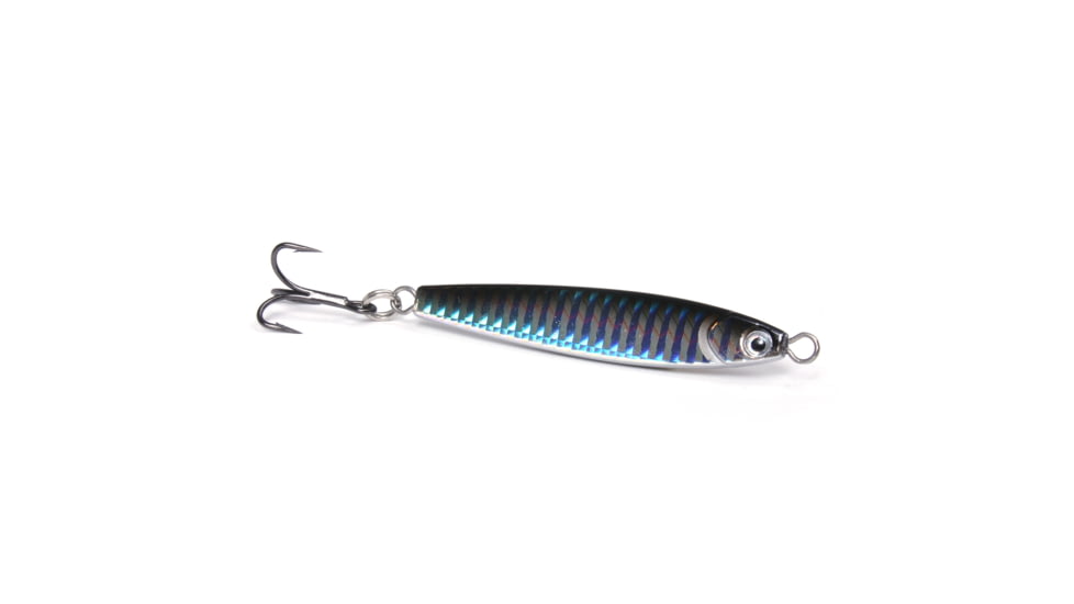 Clarkspoon Stick Jig 1.5oz, Silver/Black, SJ15-SIL/BLK