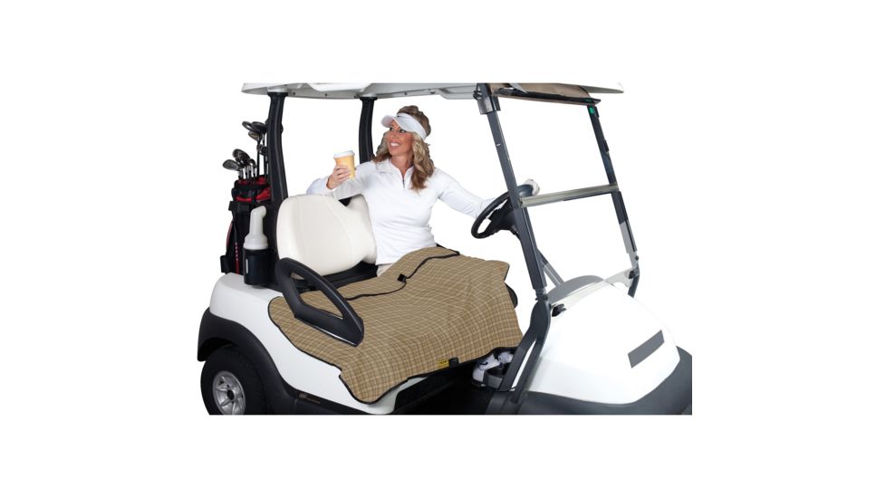 Classic Accessories Classic Golf Cart Seat Blanket Plaid, Plaid 4003139