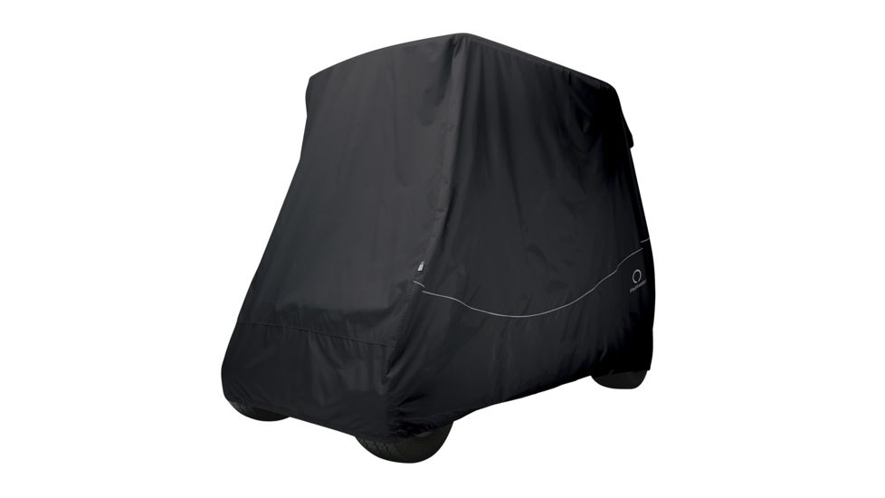 Classic Accessories Fairway Golf Cart Quick-Fit Cover Short Roof, Black 4010579