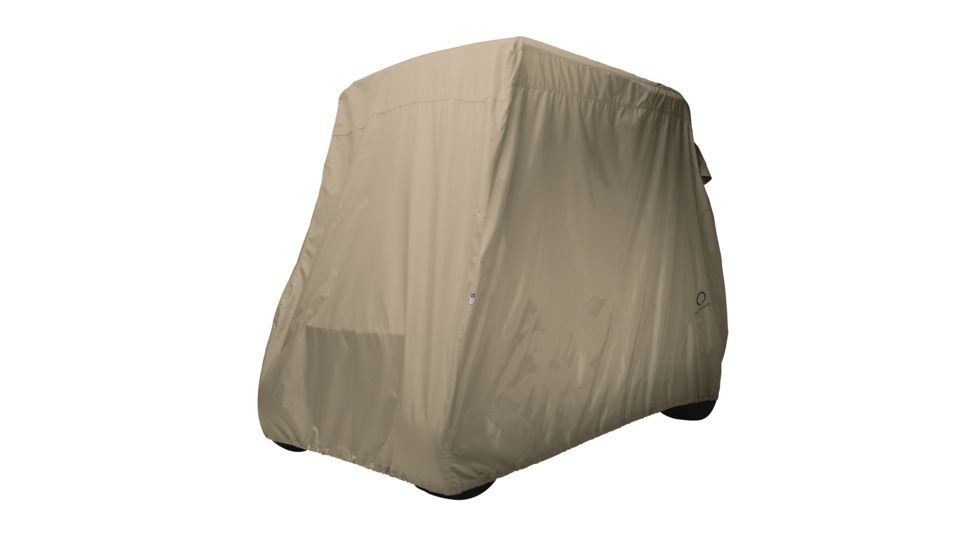Classic Accessories Golf Cart Cover Long Roof, Light Khaki 4003129