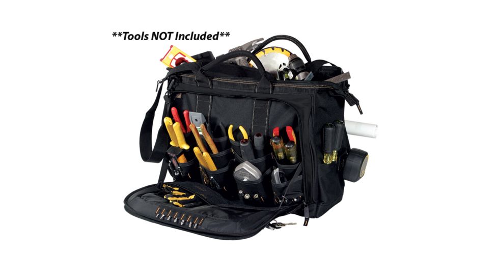 CLC Work Gear 18" Multi-Compartment Tool Carrier 1539 46890