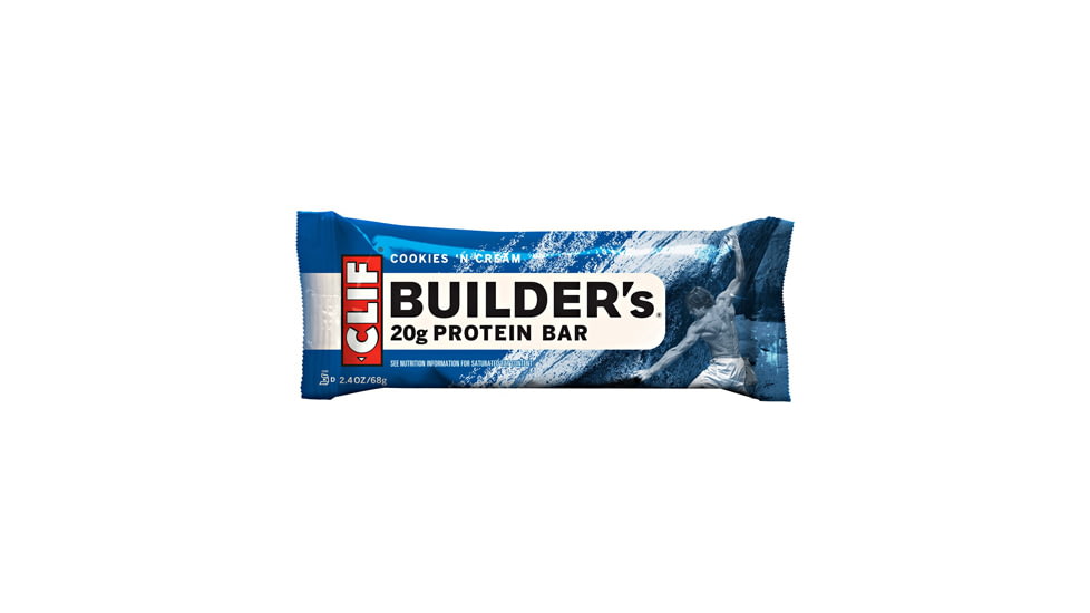Clif Builder's Cookies 'N Cream Bar-12 Bars
