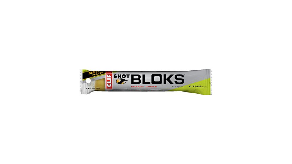 Clif Shot Blok Citrus Energy Chews-18 Pack