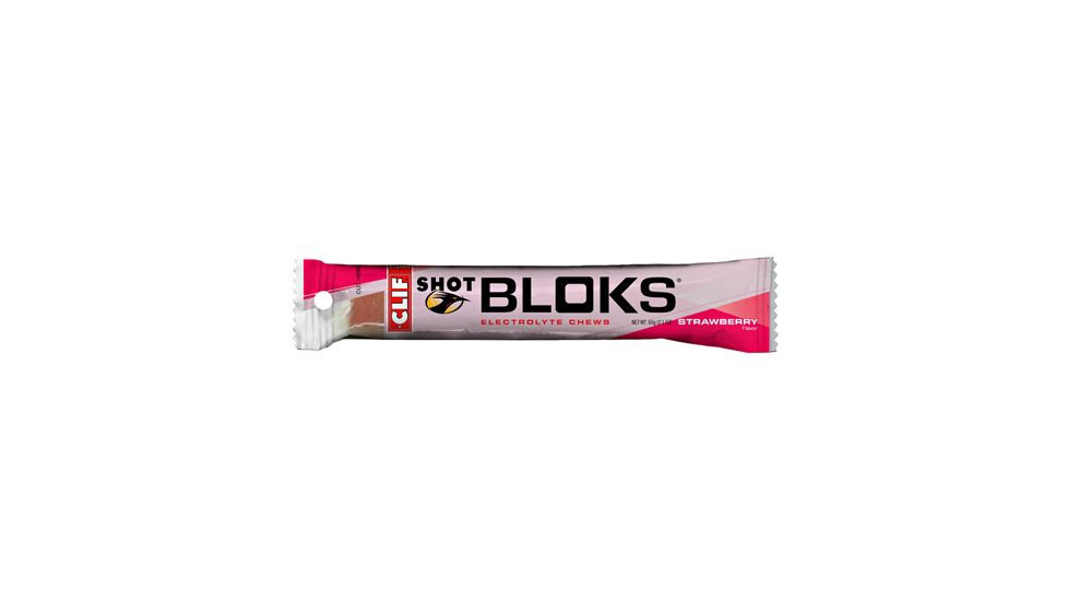 Clif Shot Blok Strawberry Energy Chews-18 Pack