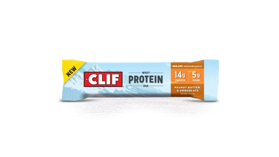 Clif Clif Whey Protein Bars - Peanut Butter Chocolate Bar 164001
