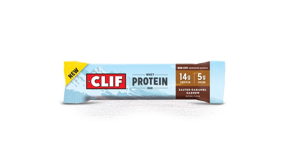 Clif Clif Whey Protein Bars - Salted Caramel Cashew Bar 164002