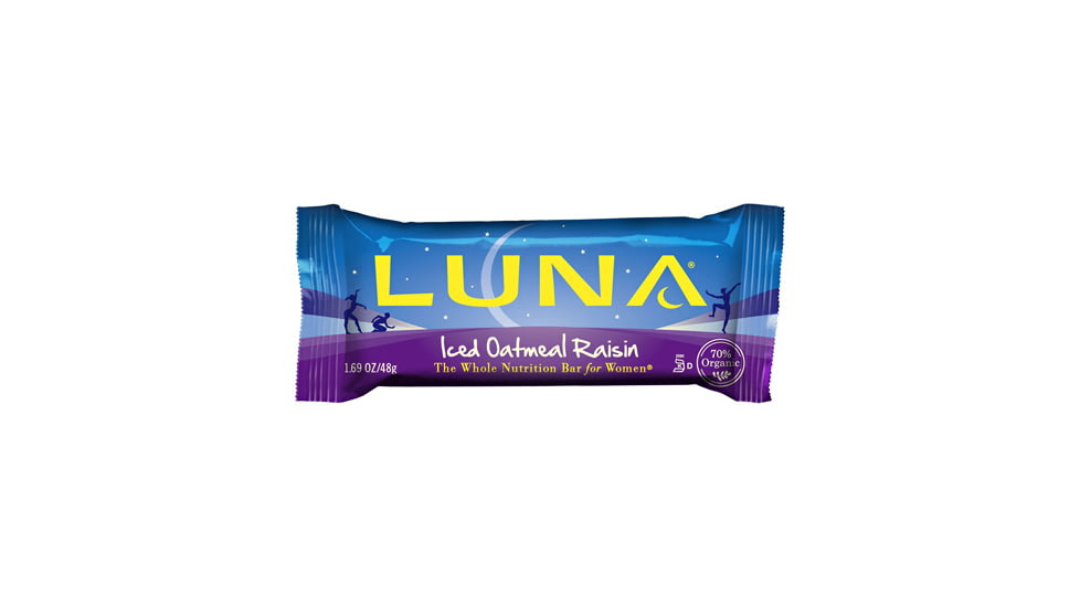 Clif Luna Iced Oatmeal Raisin Bar-15 Bars