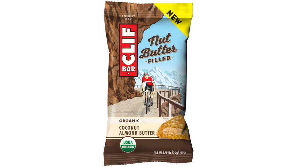 Clif Nut Butter Filled Bars - Coconut Almond Butter-12 Pack