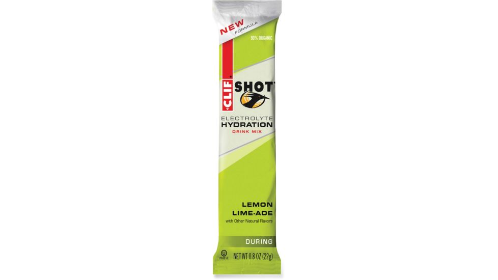 Clif Shot Electrolyte Lemon Lime-ade Drink Mix-Single