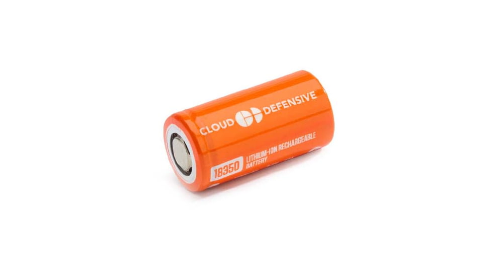 Cloud Defensive Branded Battery, 18350, Orange, CD350-01