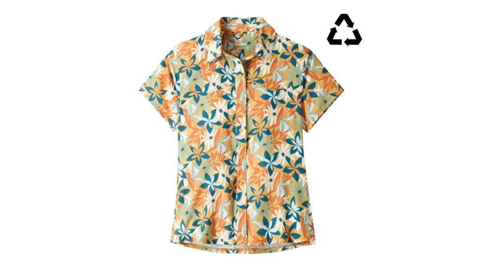 Club Ride Apparel Bandara Shirt - Womens, WJBN901PBSS