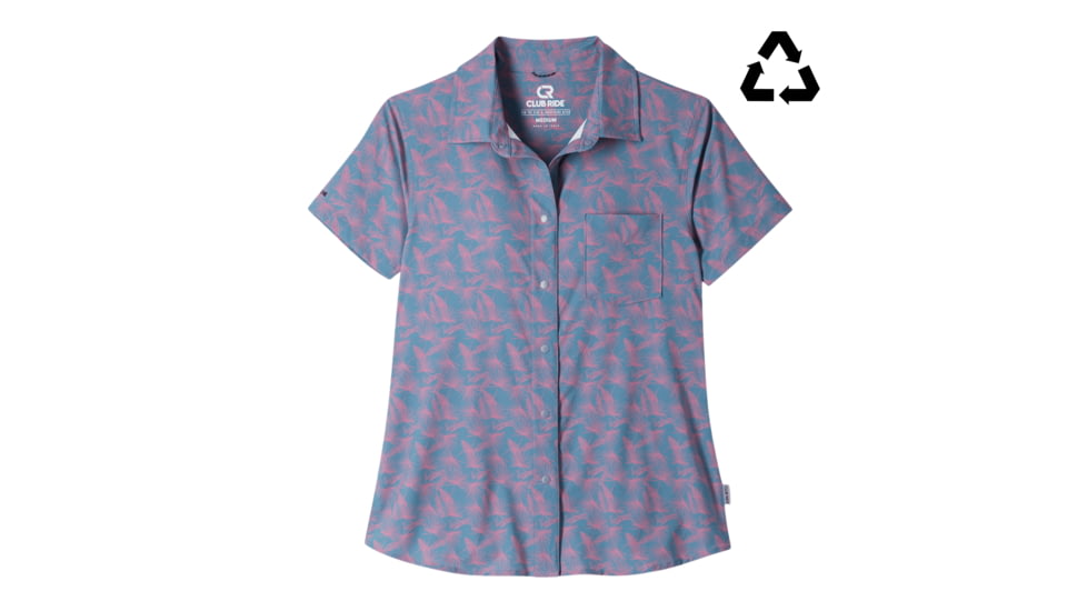 Club Ride Apparel Womens Bandara Trailhead Party Shirt, WJBN901PSBXS1