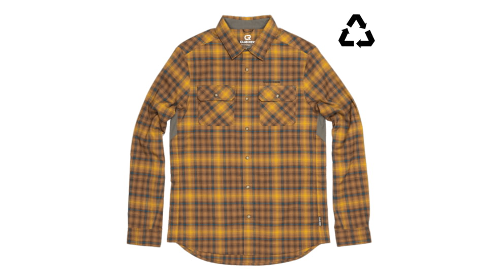 Club Ride Apparel Mens Daniel Flannel, MJCD111BCM