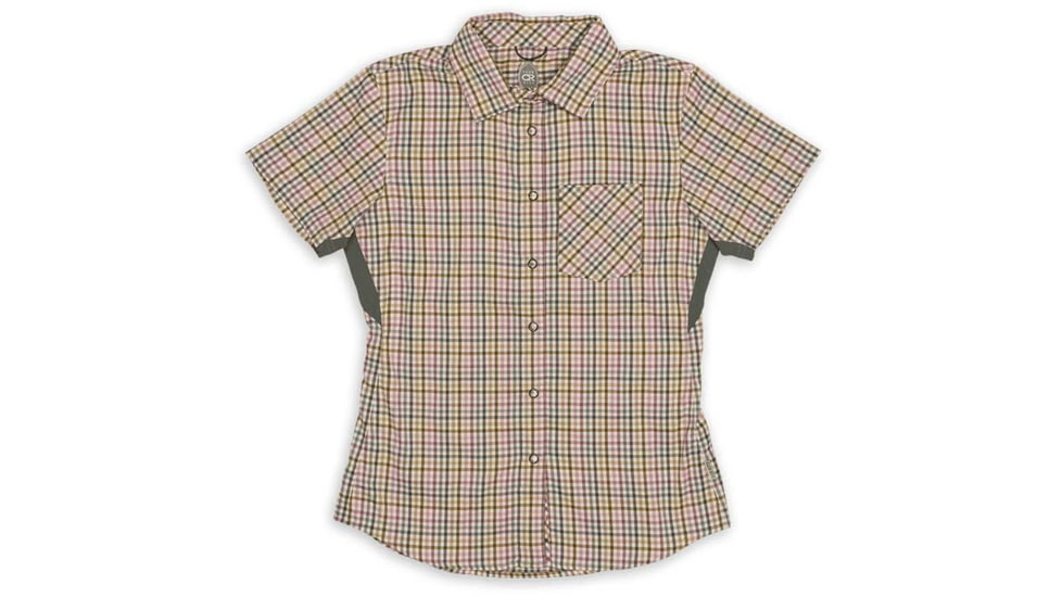 Club Ride Apparel Heritage Bandara Shirt - Womens, Vintage Rose Plaid, Small, 6759664615495