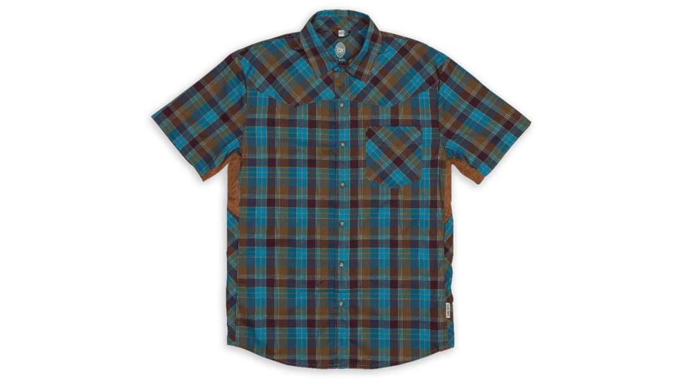 Club Ride Apparel Heritage New West Shirt - Mens, Desert Plaid, Small, 6802574868551