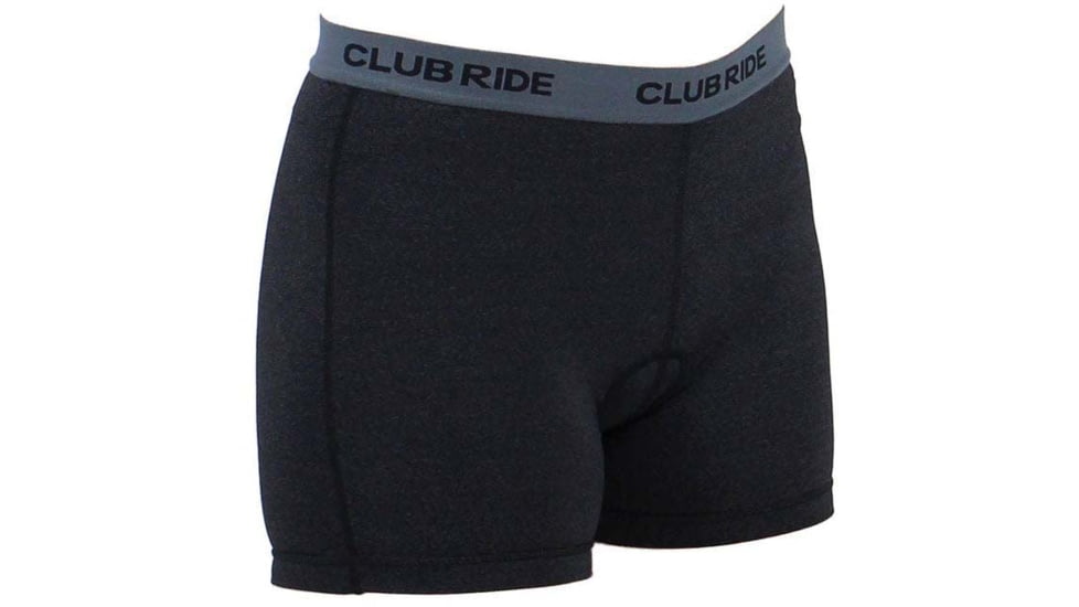 Club Ride Apparel June Chamois, 3inch, Level 1 - Womens, Lavender Grey, Small, 1602153283655