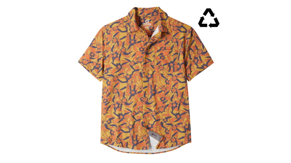 Club Ride Apparel Mens Detour Chili Print Lightweight Shirt, MJDT801PSCXXL