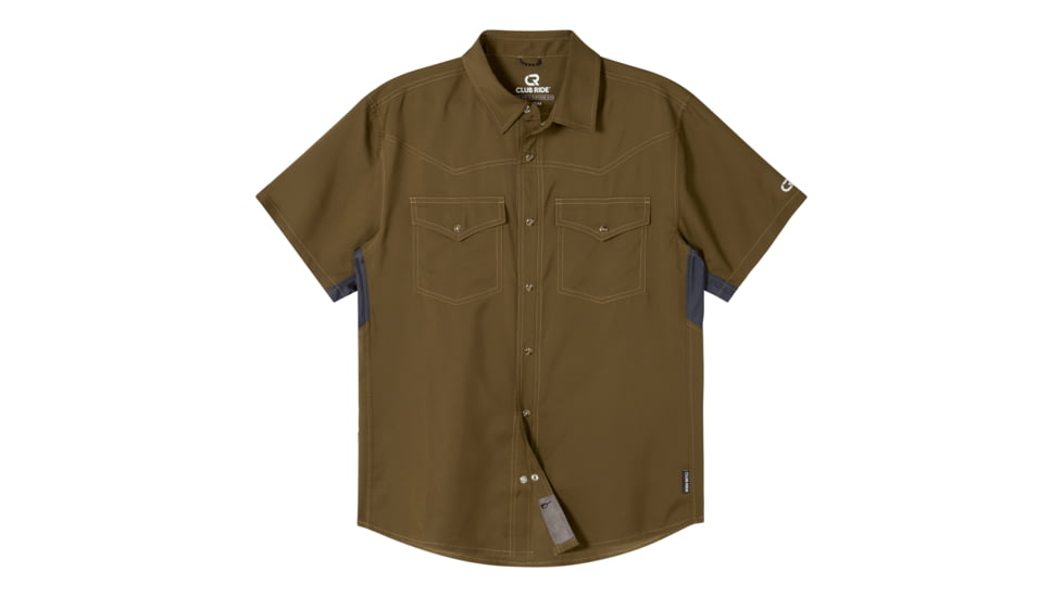 Club Ride Apparel Mens Go West Shirt, MJGW901BNS