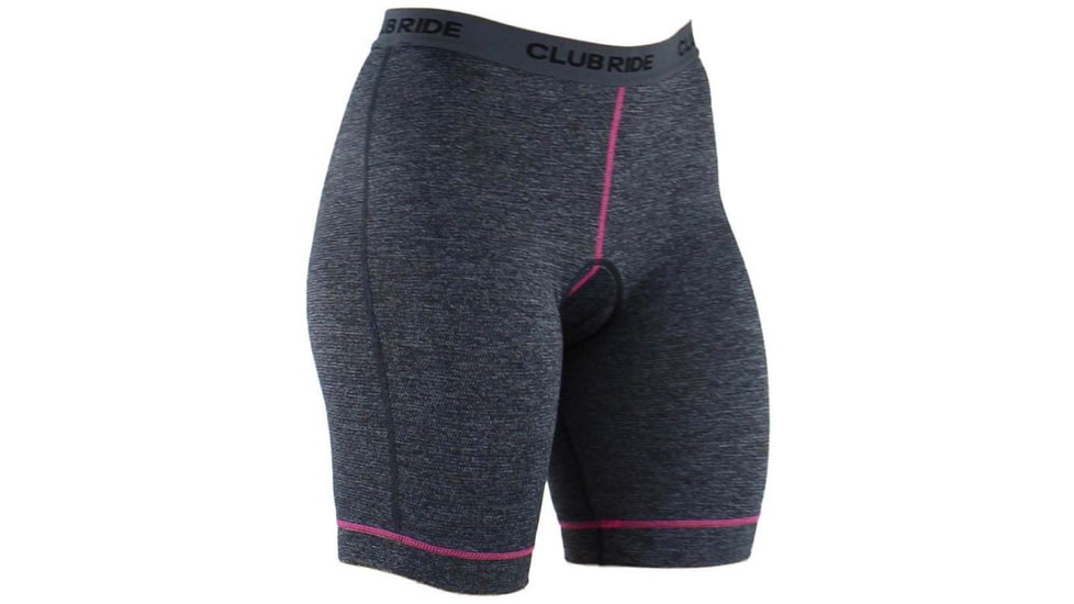 Club Ride Apparel MontCham Chamois, 8 inch, Level 3 - Womens, Black, Small, 369544313