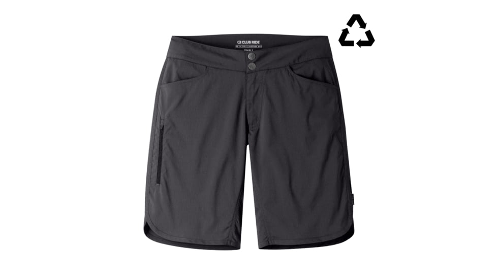 Club Ride Apparel Womens Savvy Surf the Trail Shorts 9&quot;, WSSV801SNA2X