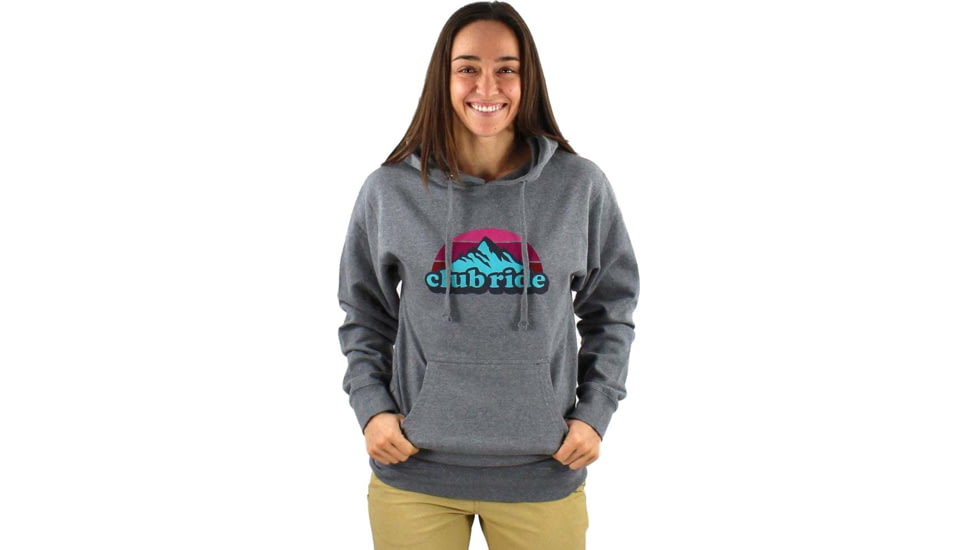 Club Ride Apparel Standard Hoody - Womens, Retro Light Grey, Small, 4955977908295