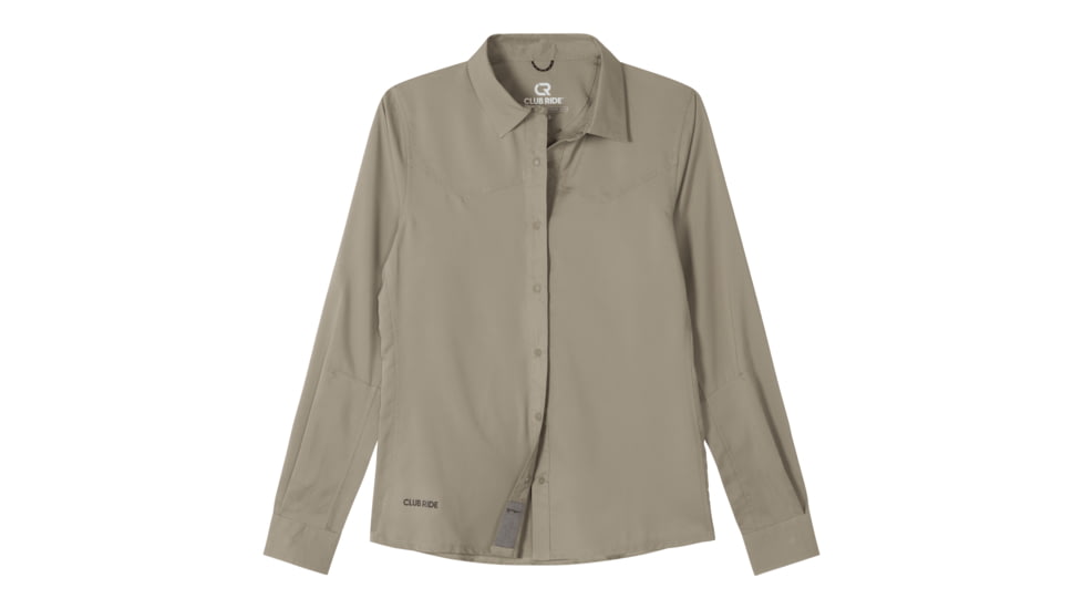 Club Ride Apparel Womens Gracie Long Sleeve Shirt, WJGR111SSXL
