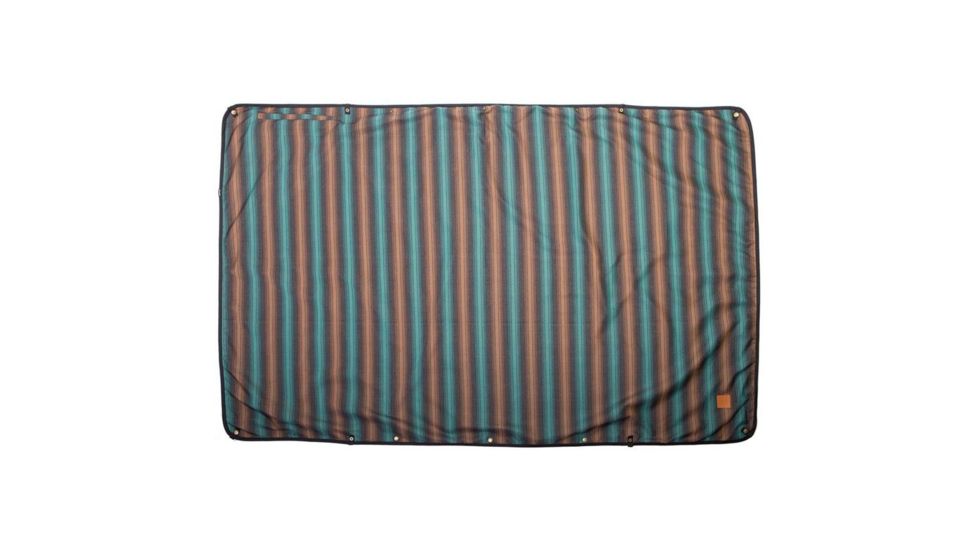 Coalatree Wooden Forest Kachula Blanket, Brown/Green, 50 x 72 flat Green-Gold-KAC-BLANKET-v2