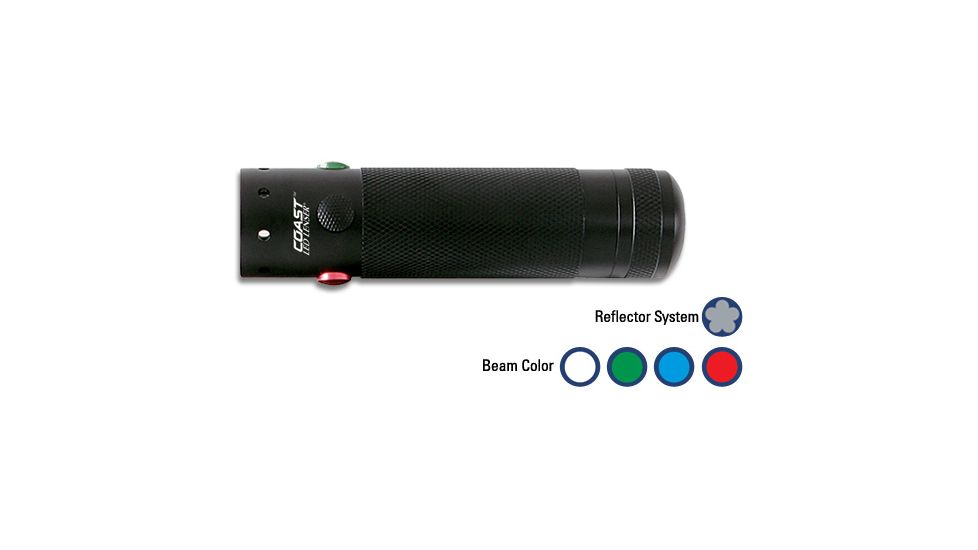 Coast 4 Color Recon Torch Tactical Use Light LL77364