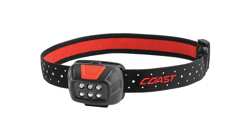 Coast FL30 Utility Beam 3xAAA,Headlamp CP 240 Lumens, Black, Clam 21320