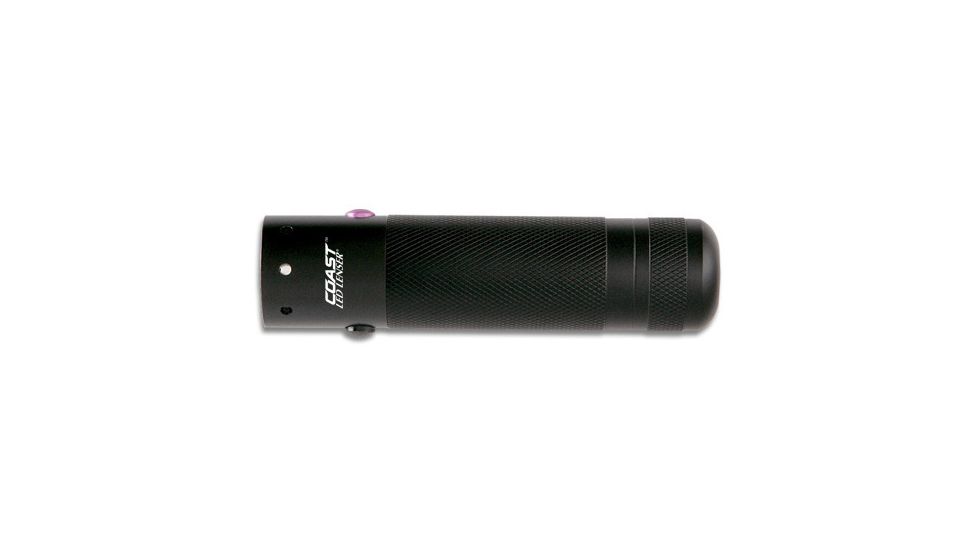 Coast LED Lenser Dual Color - White and Ultraviolet LED Flashlight LL7732DUV - 26 Lumens, 3 x AAA