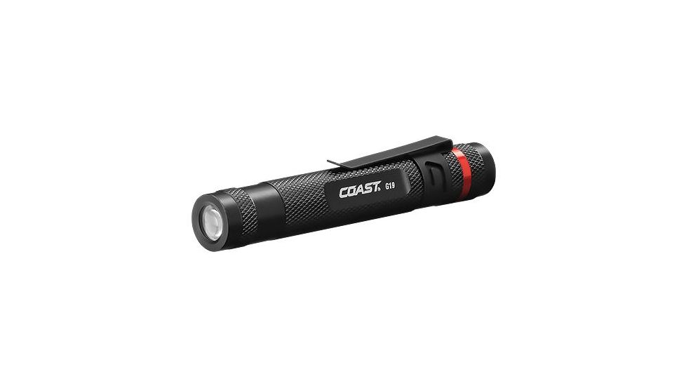 Coast G19 1xAAA LED Flashlight, Black, 85 Lumens, Box 19490