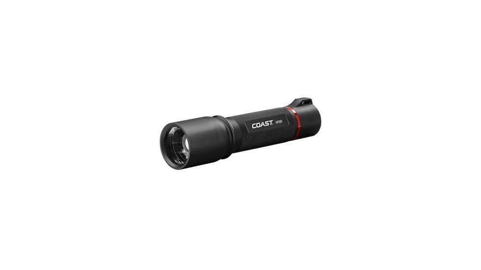 Coast HP8R Rechargeable Pure Beam Focusing Flashlight, 760 Lumens, Li-Ion Pack/4 x AAA 21498