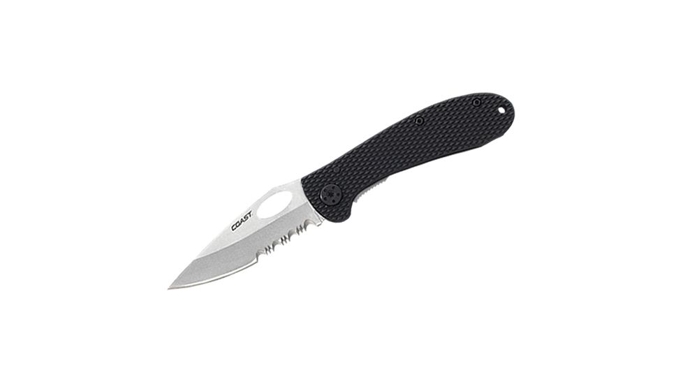 Coast LX320 Knife, Black CG004PLCP