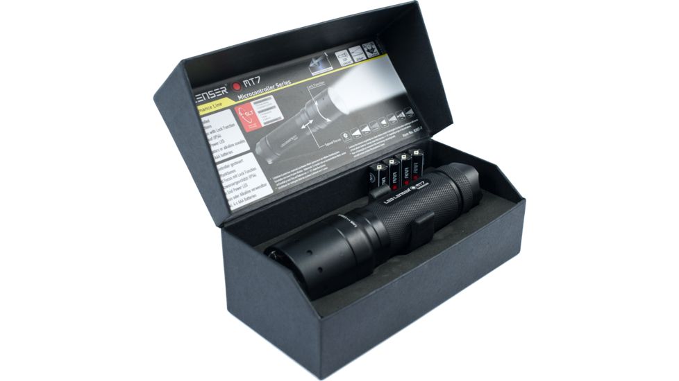 Coast LED Lenser MT7 High Performance Flashlight HP8307T Open Package