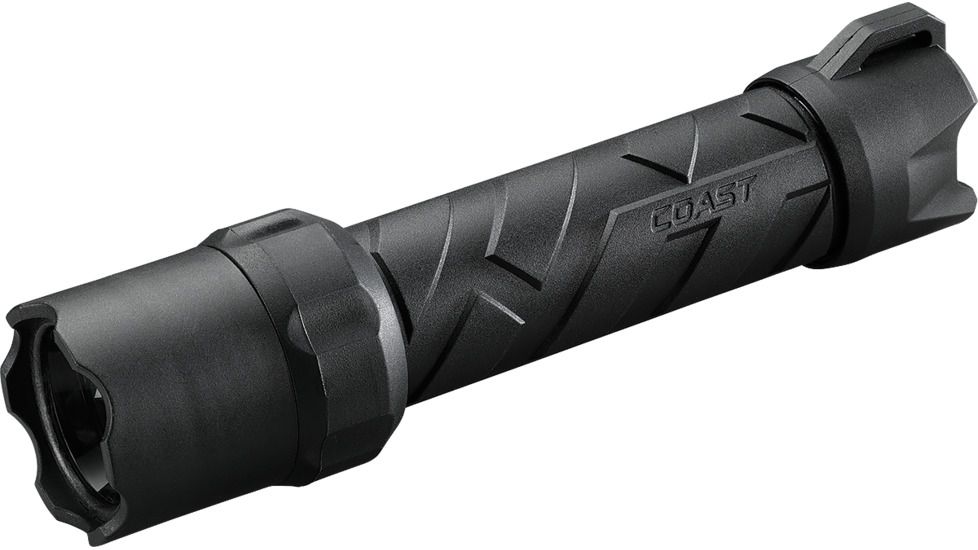 Coast Polysteel 600 Crush Proof - Water Proof Flashlight  579 Lumens, Clam Pack 20767